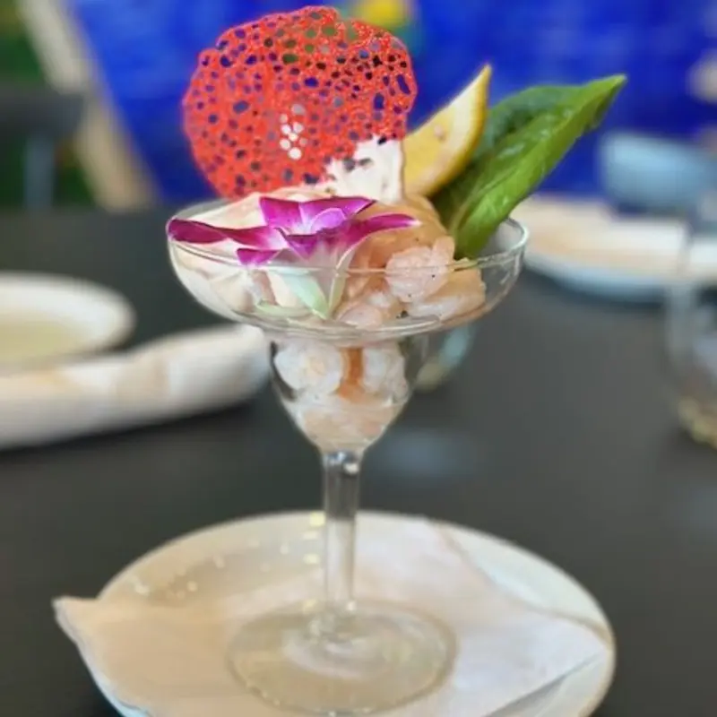 Coctel de Camaron at Exxodo Restaurant Closed Account