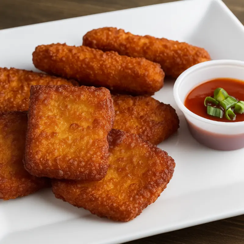 temptetion fried cheese at I Heart Fries (Westland Mall) 1635 West 49th Street. # 1240