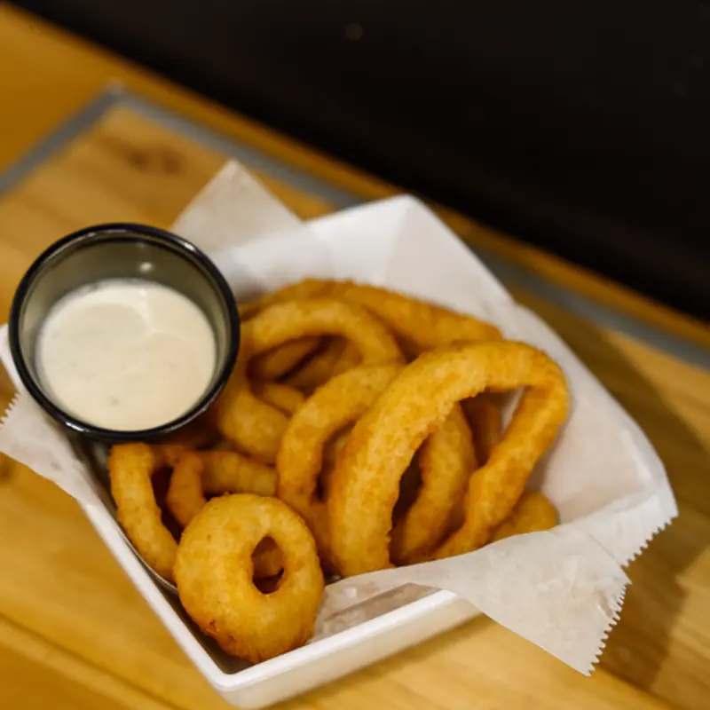 Trendy Onions at I Heart Fries (Westland Mall) 1635 West 49th Street. # 1240