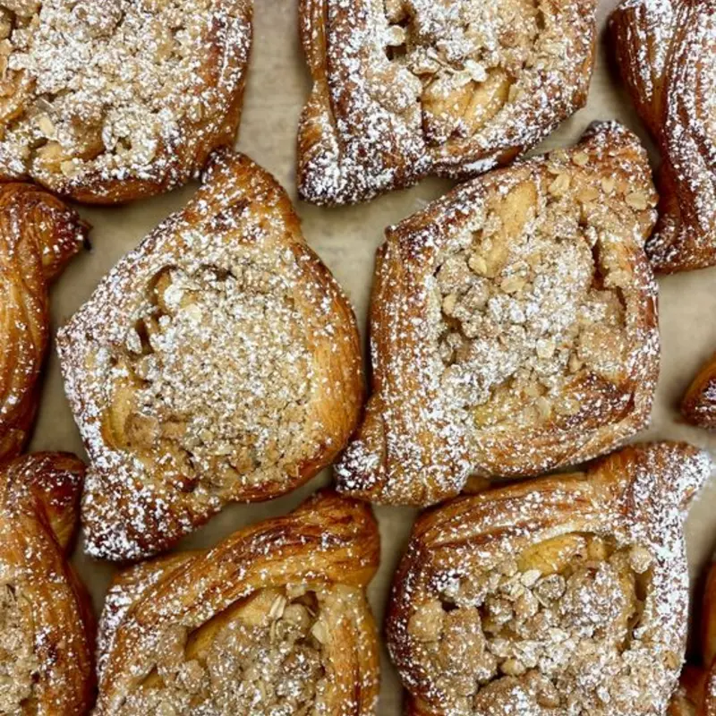 Apple Pie Danish at Flint Kitchen Market & Bar 40 Fountain Plaza, Buffalo, NY
