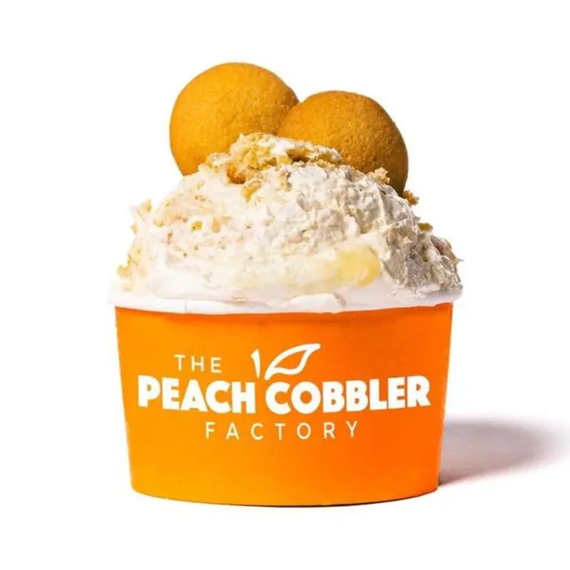 NY Cheesecake Pudding at Peach Cobbler Factory Frisco Square