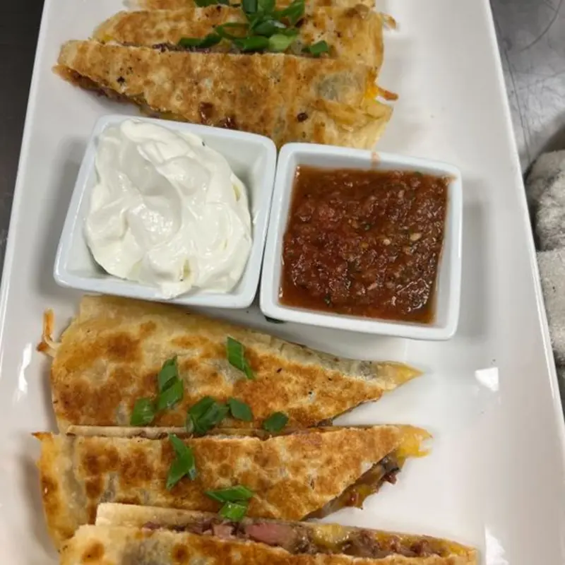 Chicken Quesadilla at Nerdvana