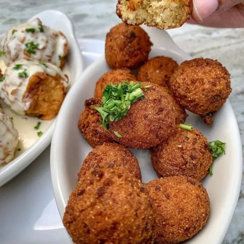 Abita Hushpuppies at The Green Gator-Frisco 5566 Main St #110