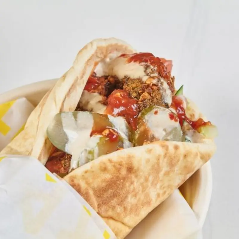 The Falafel Crunch Wrap at PITA