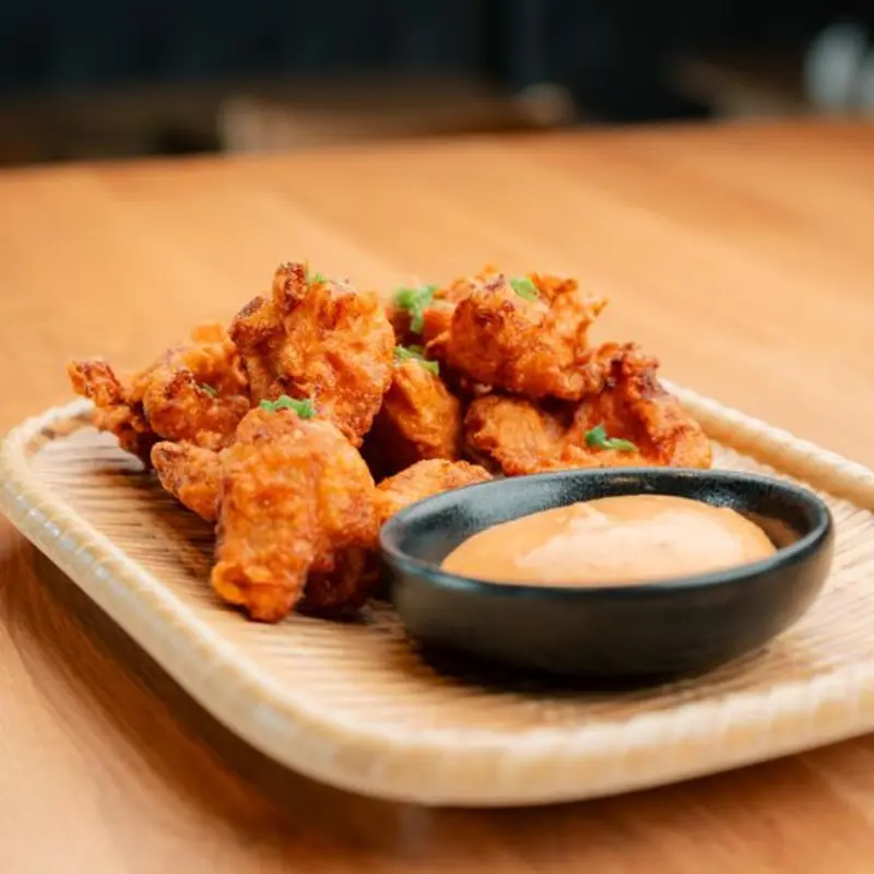 Chicken Karaage at Hinoki - Omakase - Handroll