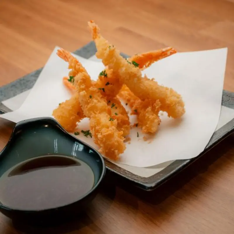 Shrimp Tempura App at Hinoki - Omakase - Handroll