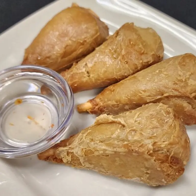 Vegan Chicken Drumsticks at My Thai and Vegan - Frisco 6363 Dallas Parkway