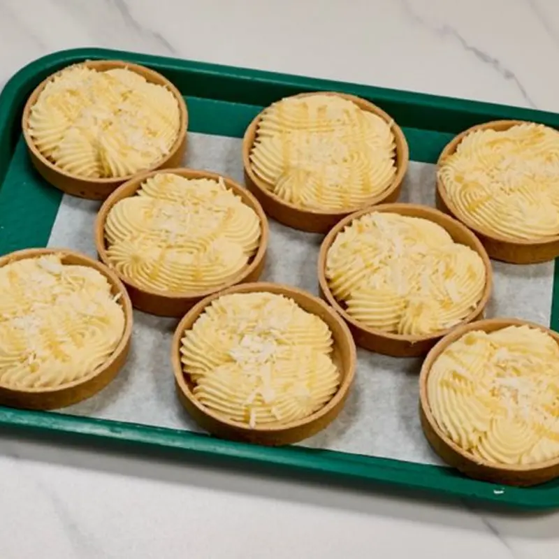 Lemon White Chocolate Tart