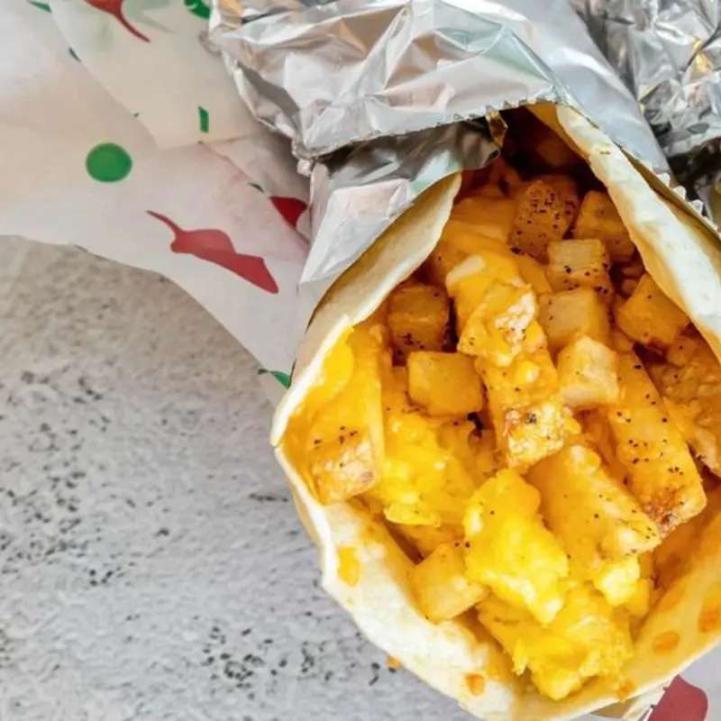 Potato, Egg, & Cheese Taco