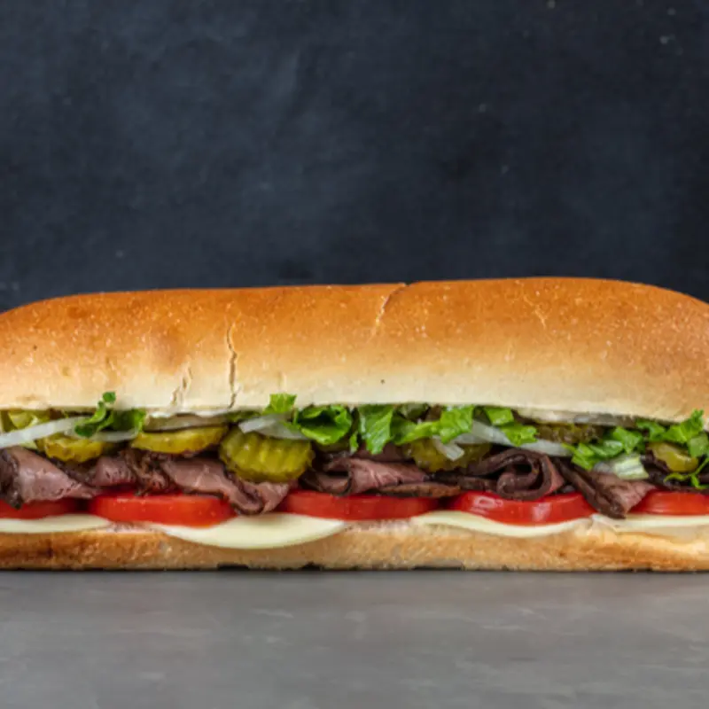 Roast Beef 6" at Jon Smith Subs Frisco, TX