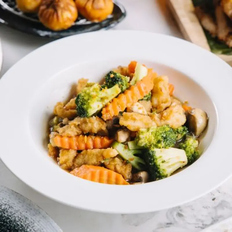 Broccoli Garlic at Thai Charm Frisco 5355 Dallas Parkway Suite 600