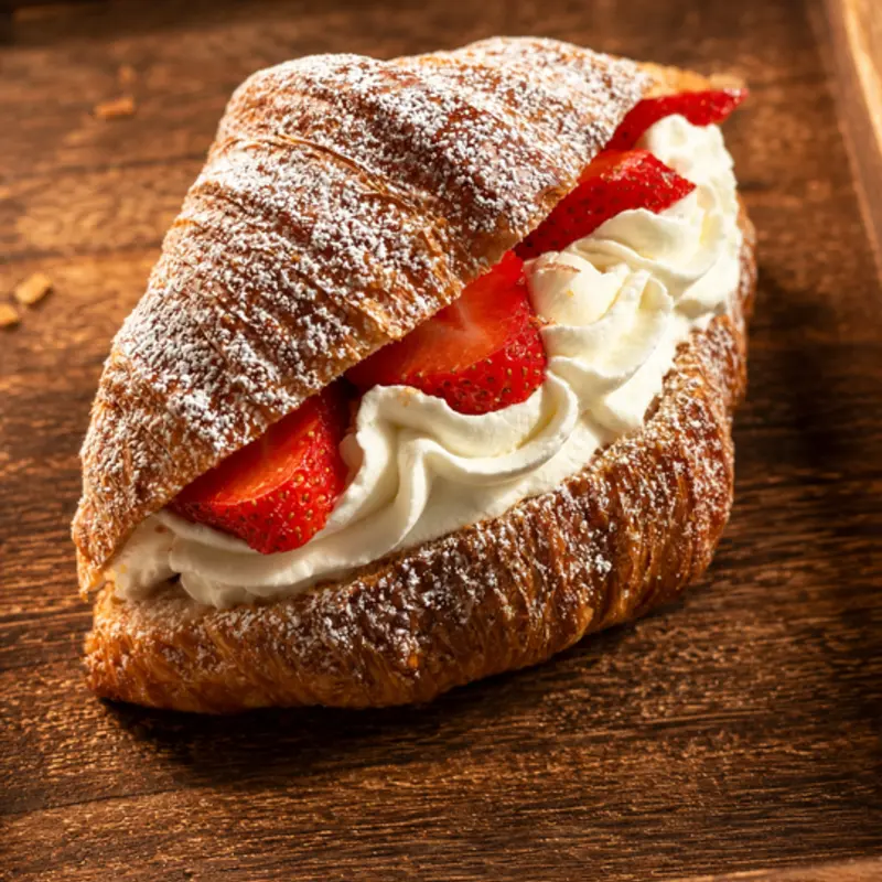 Strawberries & Cream Croix at Croix Bakehouse 5355 Dallas Parkway, Suite 610, Frisco, TX 75034