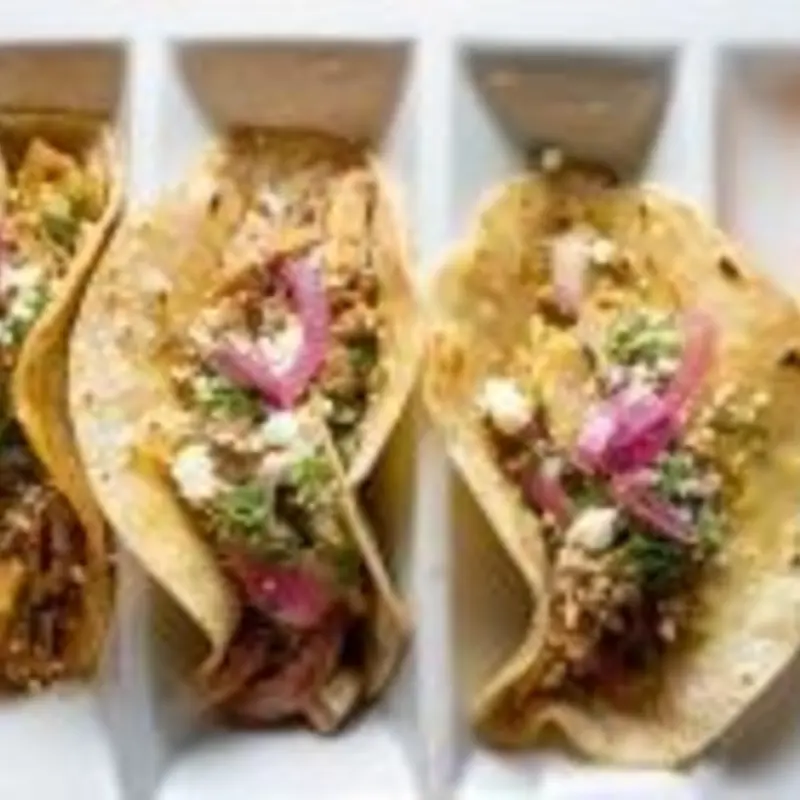 Carnitas Tacos at Cristina's Fine Mexican Restaurant Frisco