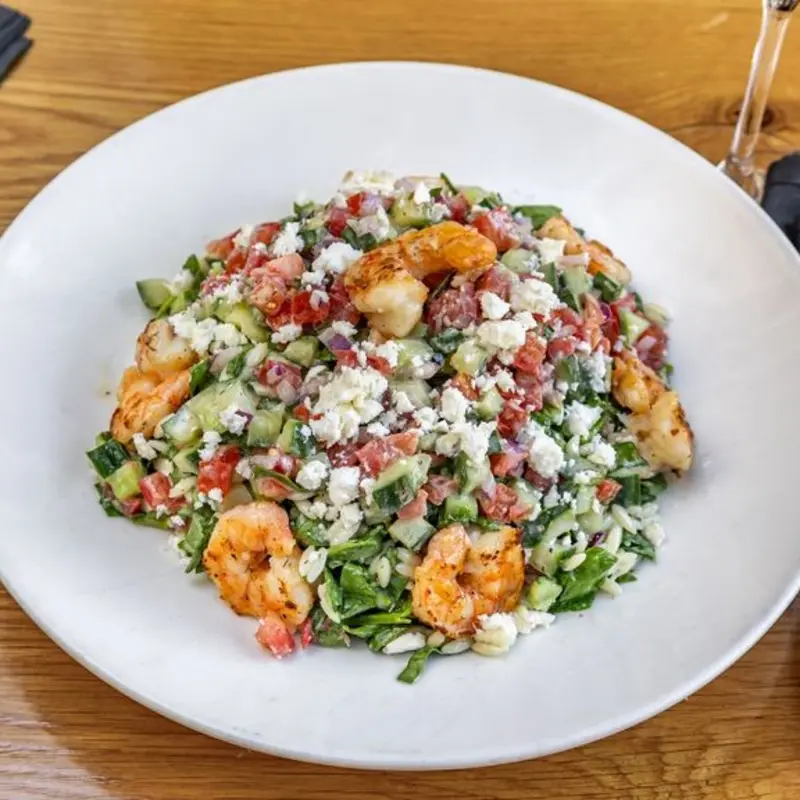 Small Mediterranean Shrimp Salad