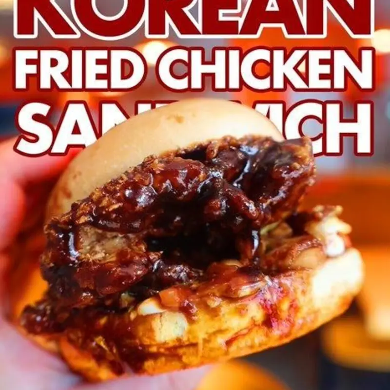 G/F KOREAN FRIED CHICKEN SANDWICH