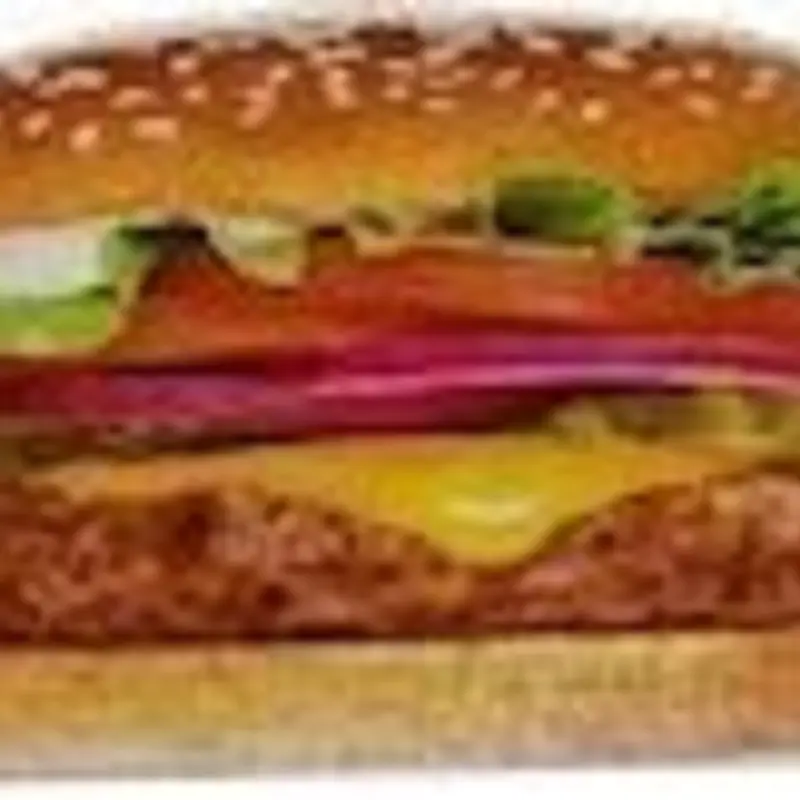 Cheese Burger at Halal Gyro Food
