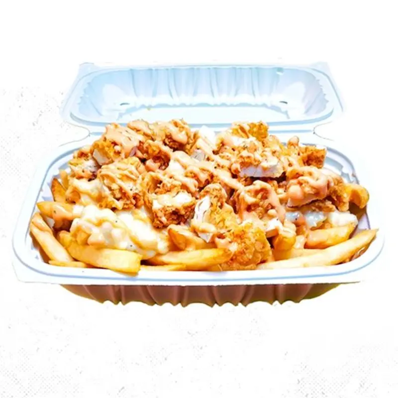 ? Loaded Mac & Cheese Pica Pollo Fries at Dr. PIca Pollo