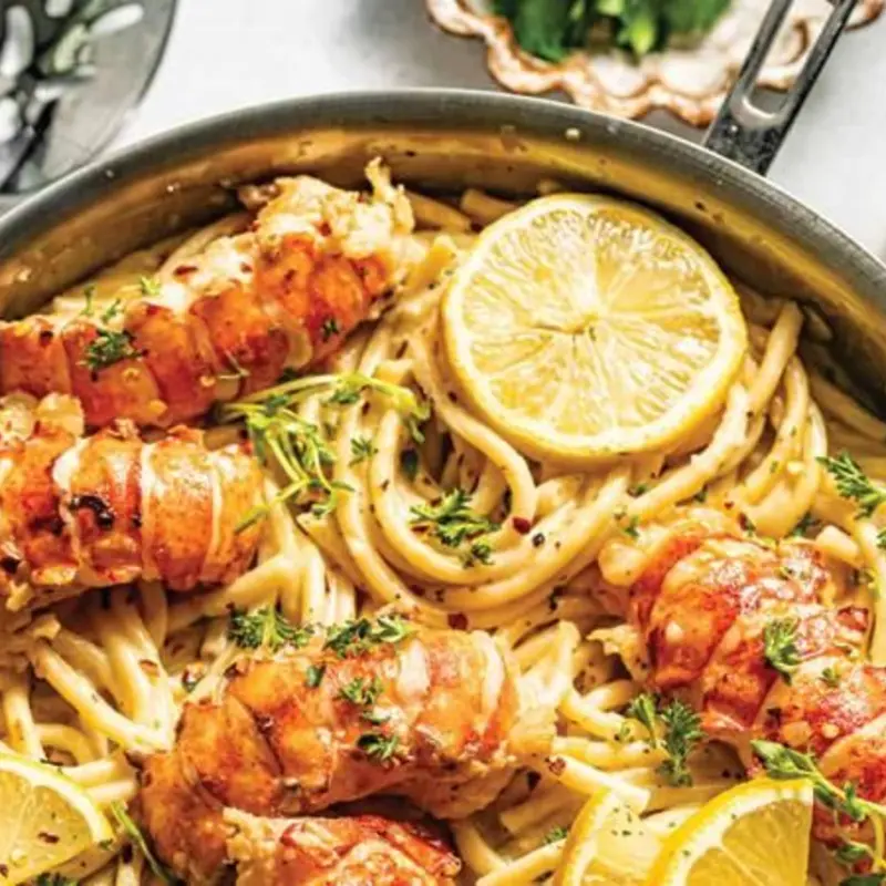 Fettucine Limone at Bottagra Restaurant & Bar 80 Wagaraw Rd