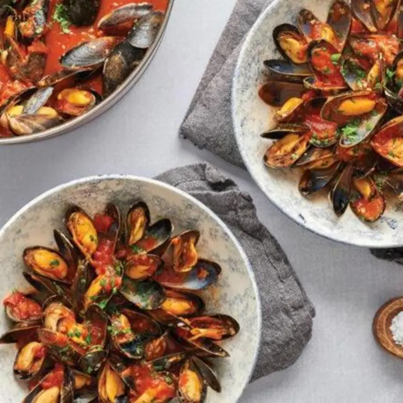 Mussels Fra Diavolo at Bottagra Restaurant & Bar 80 Wagaraw Rd