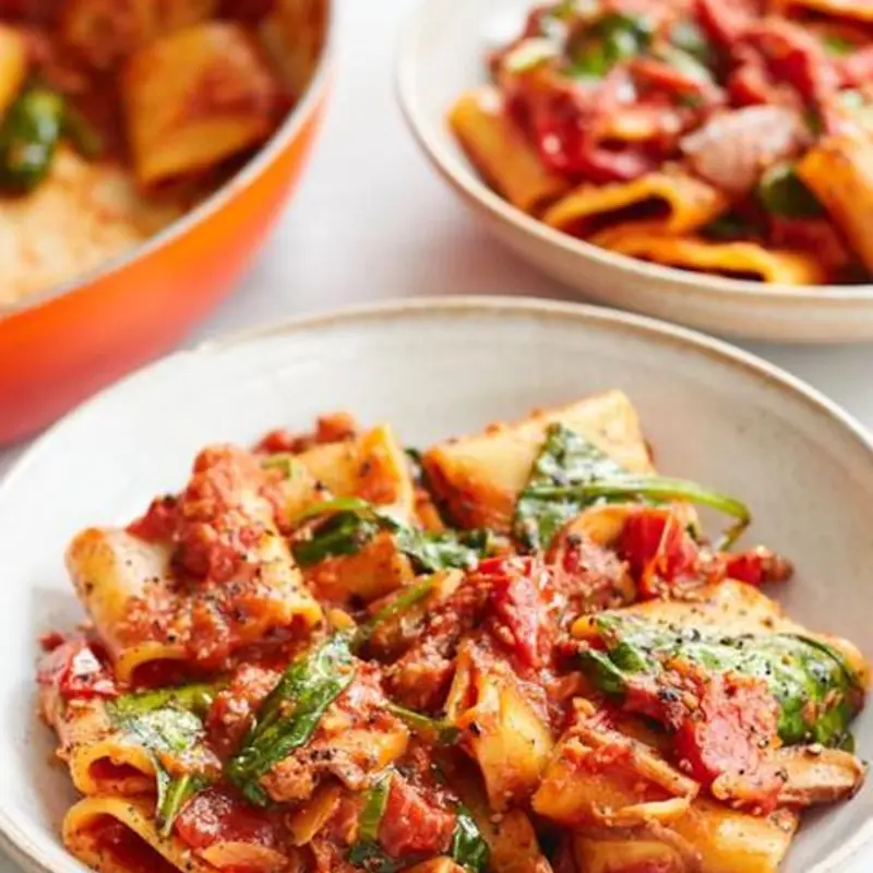 Paccheri Sunday Sauce