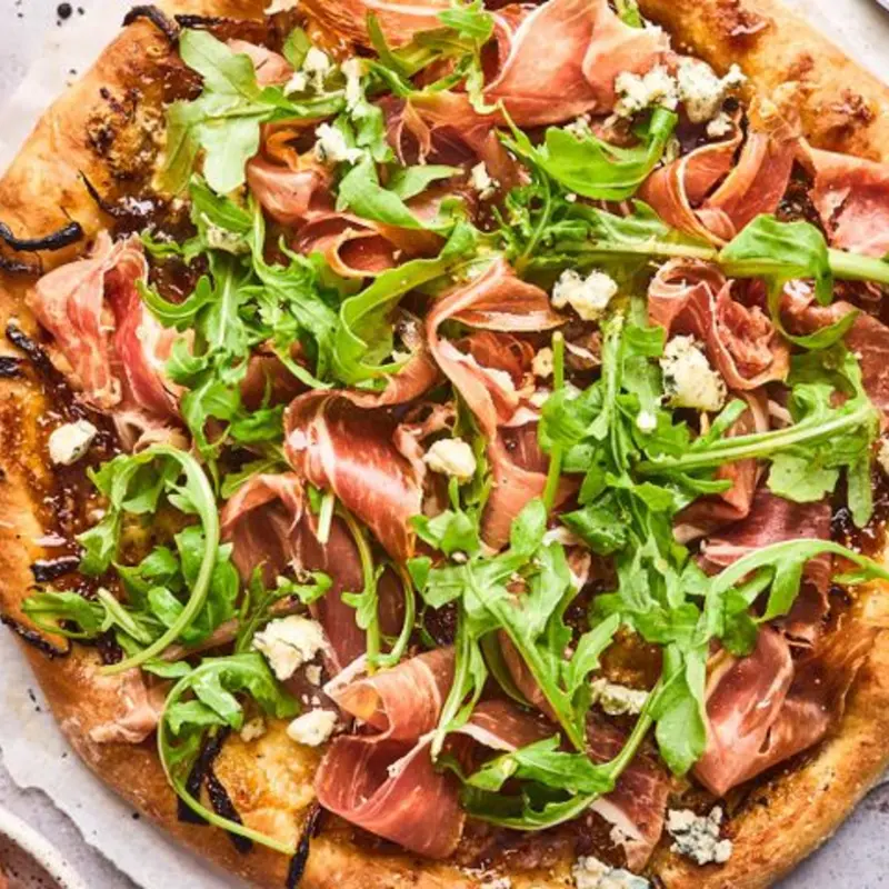 Prosciutto & Arugula Pizza at Bottagra Restaurant & Bar 80 Wagaraw Rd