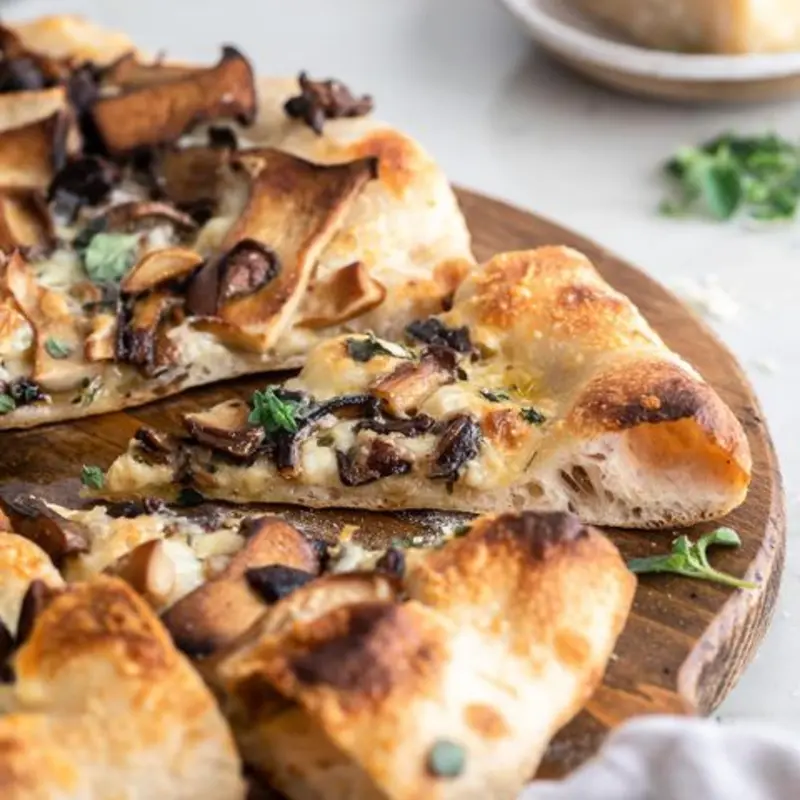 Wild Mushroom Pizza at Bottagra Restaurant & Bar 80 Wagaraw Rd