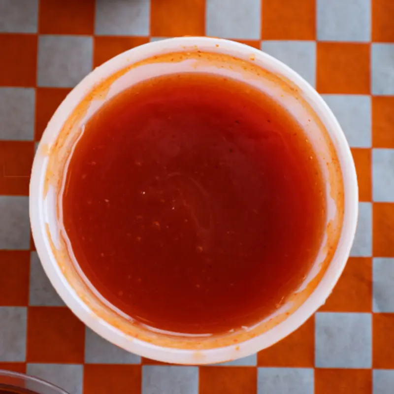 MAMBO SAUCE at Holy Burger Woodland Park