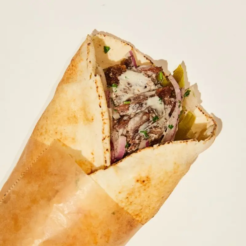 Beef Shawarma Sandwich