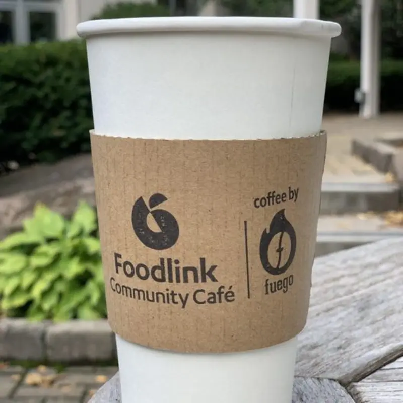 Coffee at Foodlink Community Cafe 115 South Ave