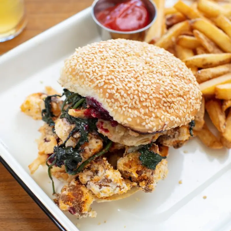BBQ Cauliflower Sandwich at Strangebird