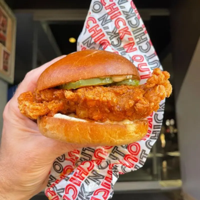 Classic Sandwich Combo at Chick’n Out