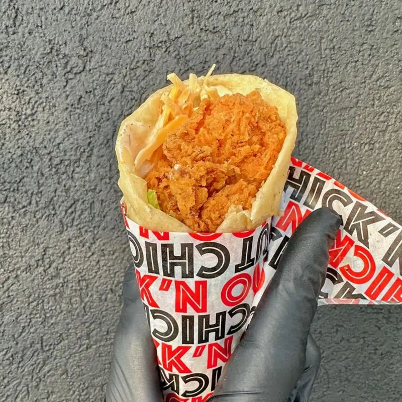 Crispy Chicken Wrap Combo