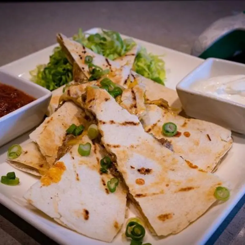 Brisket Quesadilla at Nerdvana Rochester