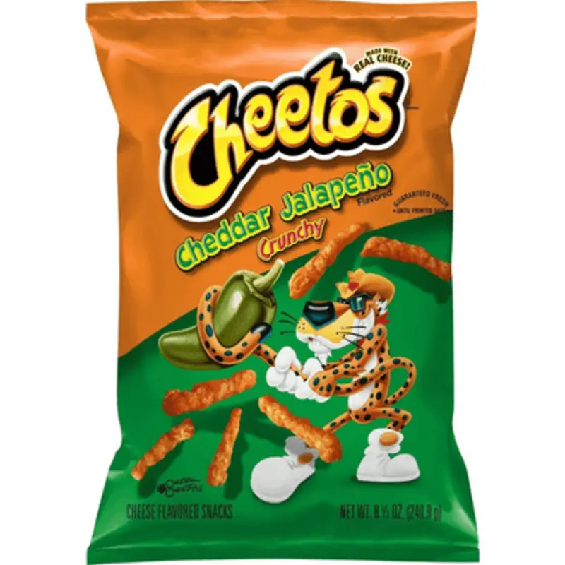 Cheetos Crunchy Cheddar Jalapeno Cheese Snacks (8.5 oz) at RaceTrac Convenience