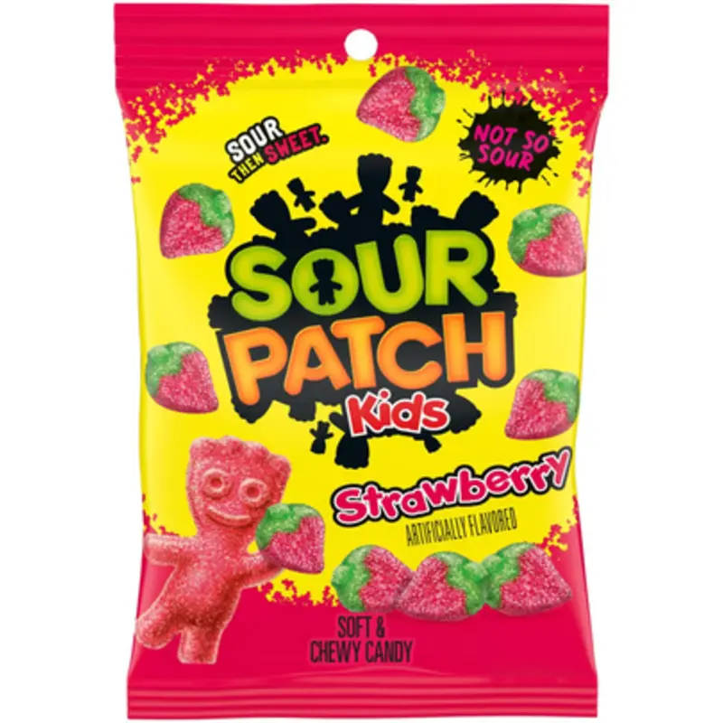 Sour Patch Kids Strawberry Soft & Chewy Candies (8 oz)