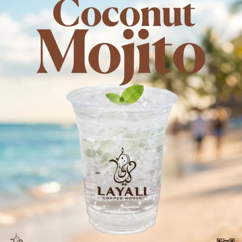Coconut Lime Mojito at Layali Coffee House 2 749 Park Avenue