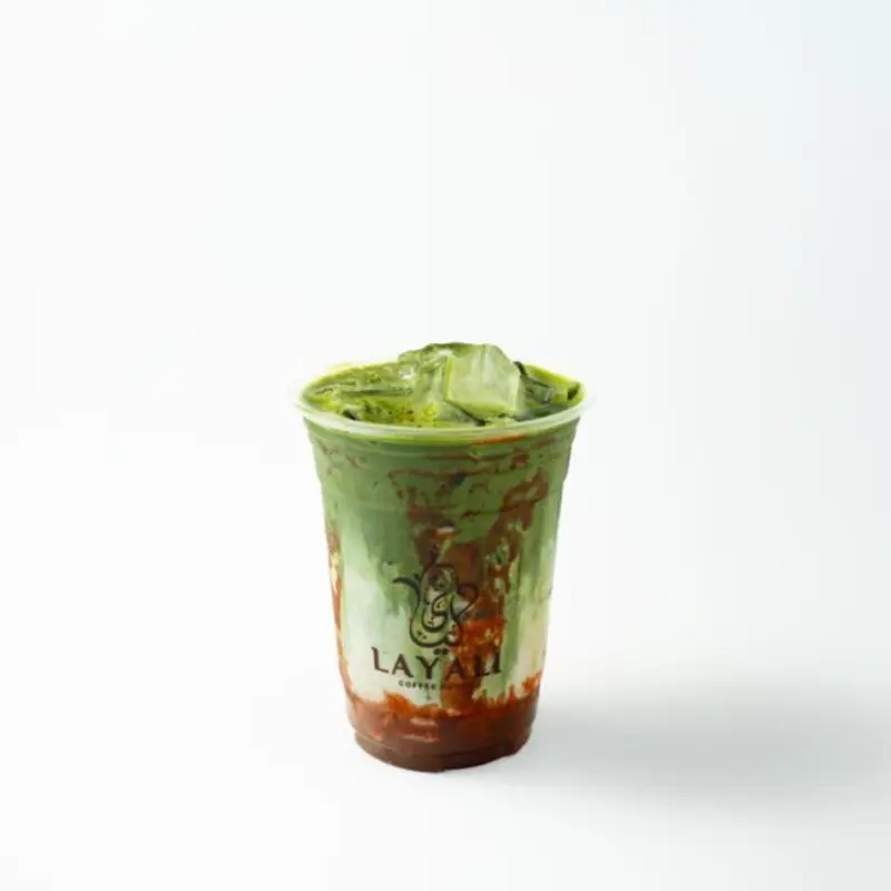 Iced Strawberry Matcha