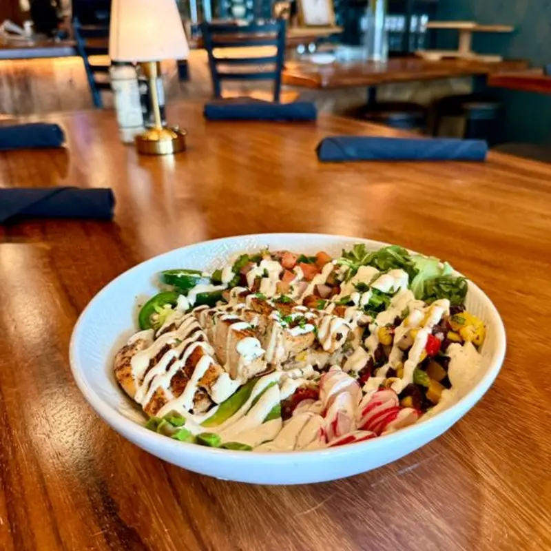 Chicken Fiesta Bowl at The District Bistro