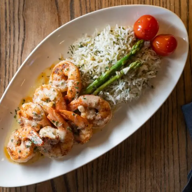 Shrimp Francaise Entree at The District Bistro