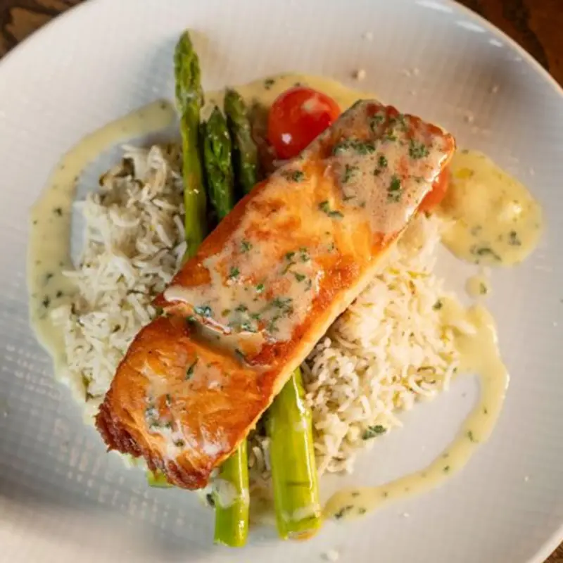 Grilled Salmon Entree
