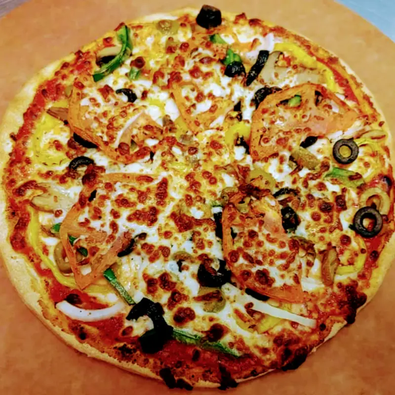 16" VEGGIE PIZZA+ at GULFSIDE PIZZA & SUBS DOWNTOWN CLEARWATER 530 Cleveland Street, Clearwater