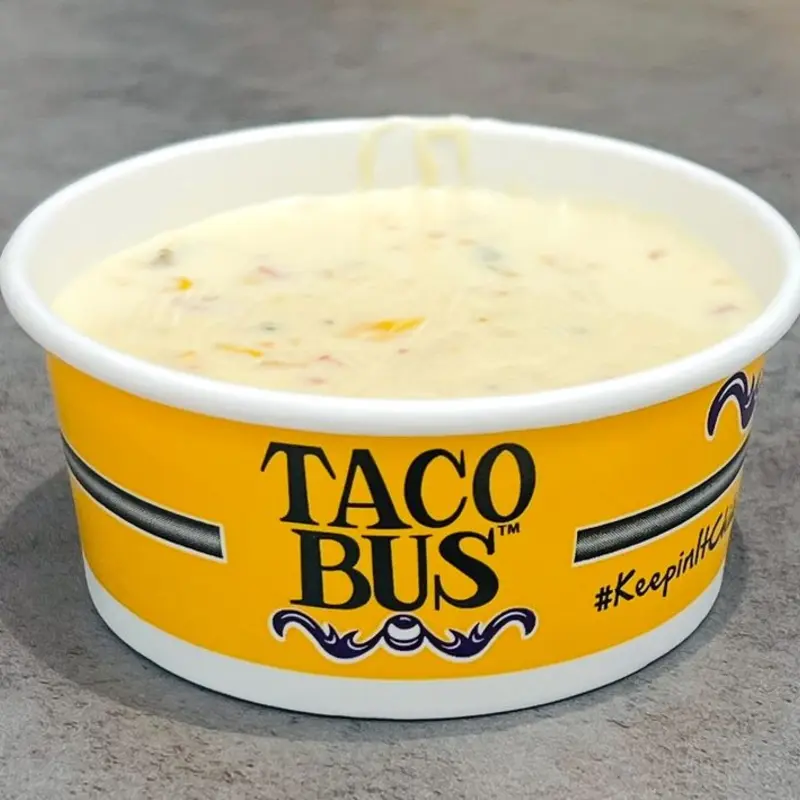 Queso (Large) at Taco Bus Clearwater Beach