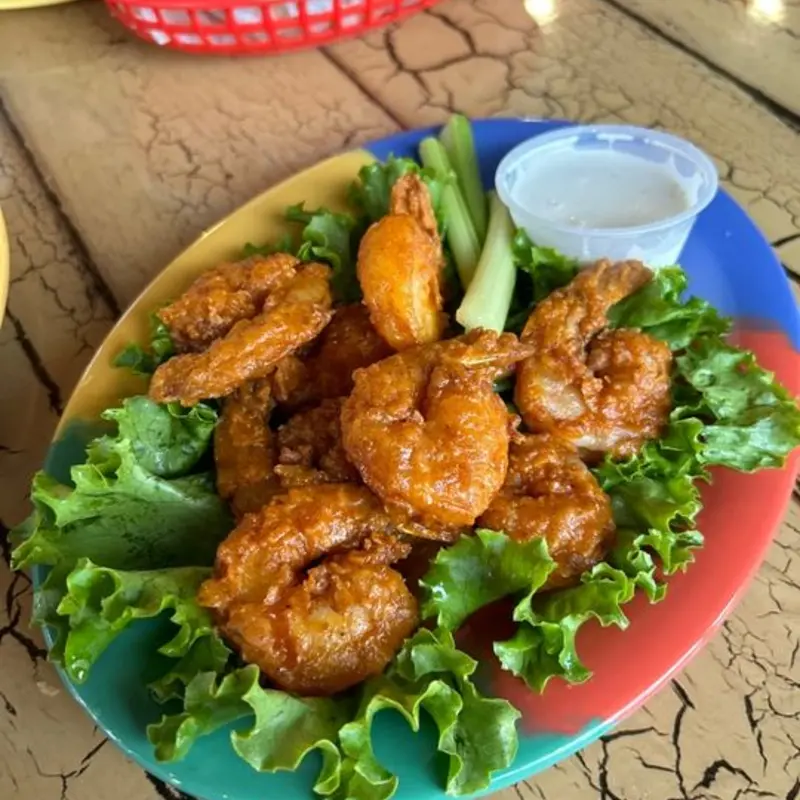 Buffalo Shrimp at Frenchy's Saltwater Cafe