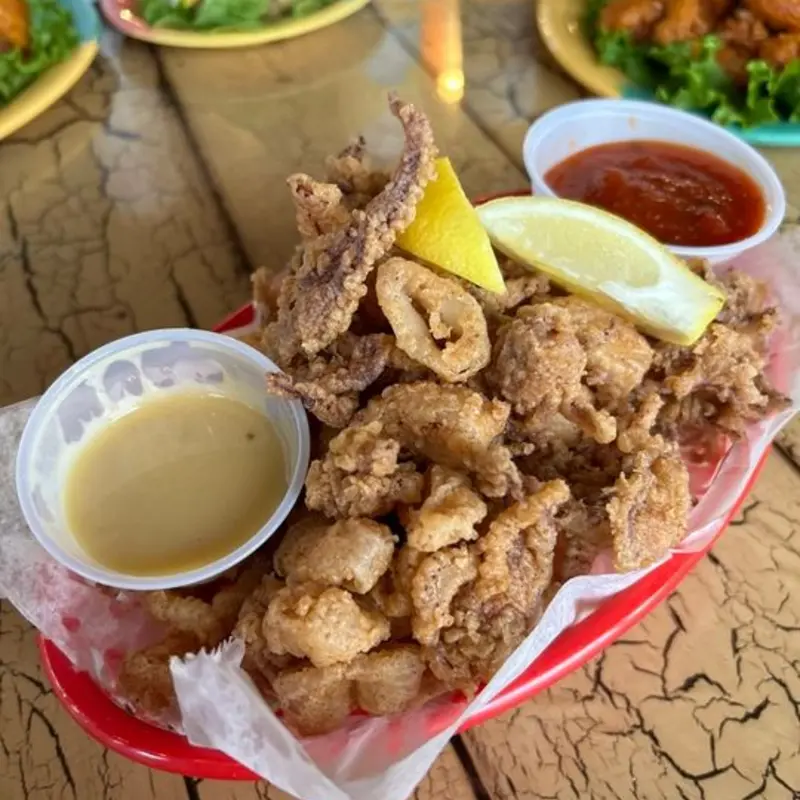 Calamari at Frenchy's Saltwater Cafe