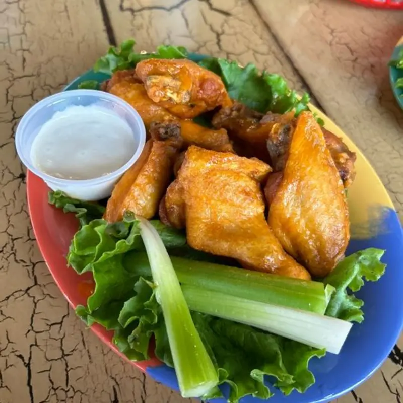 Chicken Wings at Frenchy's Saltwater Cafe