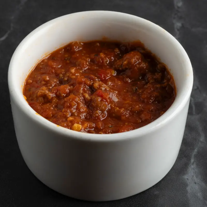 Side of 50/50 Sauce at Bavaro's Pizza Napoletana & Pastaria Clearwater