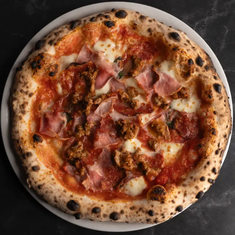 Tre - Carne Pizza at Bavaro's Pizza Napoletana & Pastaria Clearwater