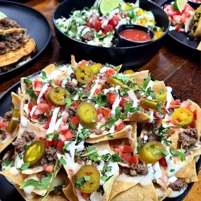 Macho Nachos at Fusion Street Eatery 422 Patricia Avenue