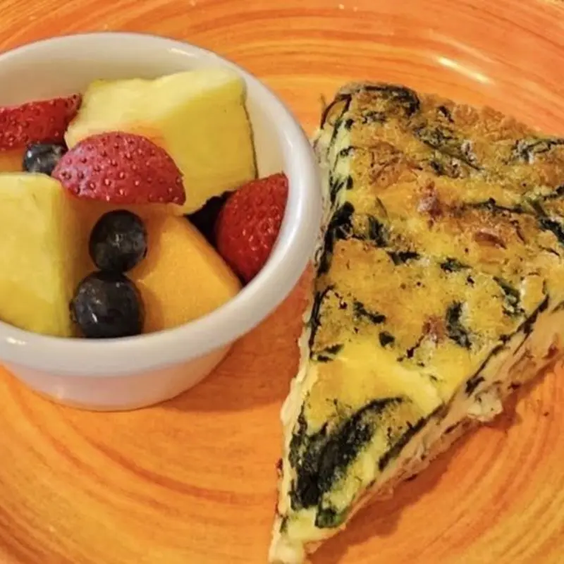 Keys Homeade Quiche at Belleair Cafe Cafe