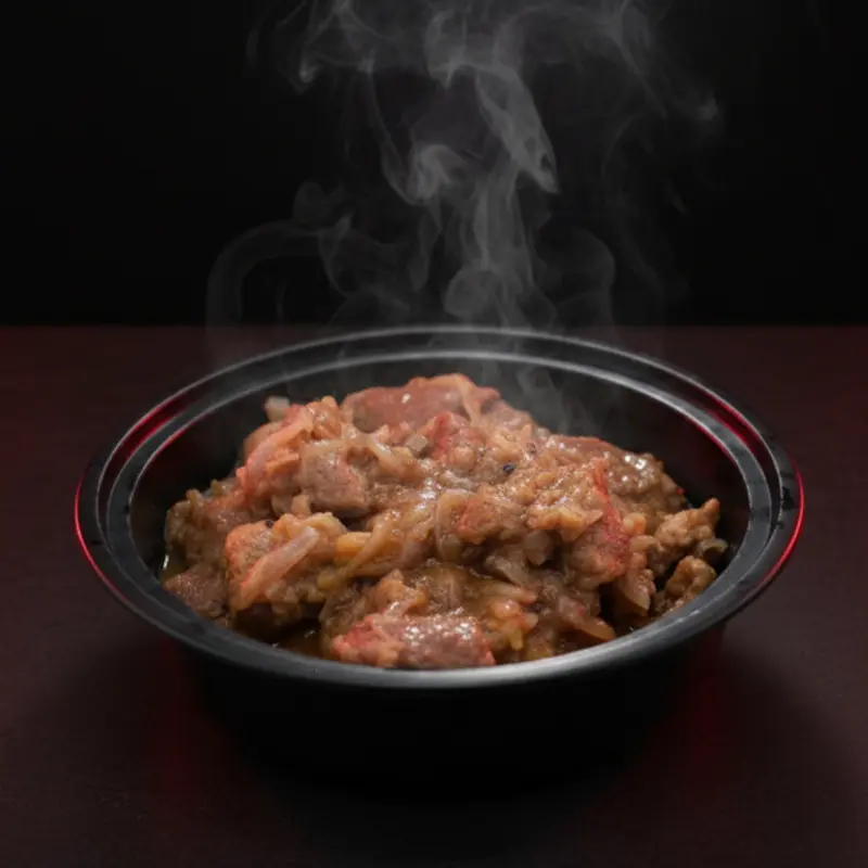 Ribeye Onion Sauce Beef Bowl